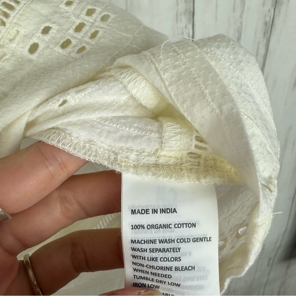 Prana white crochet top Small - Picture 5 of 5